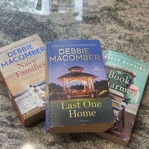 Debbie Macomber “Navy Families” and “Last One Home”, Karen Hawkins “The Book Cha